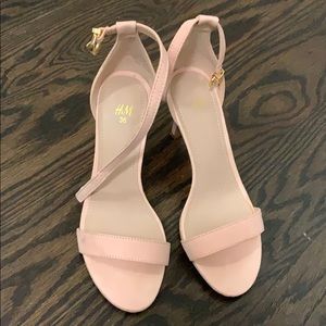 Blush sandals